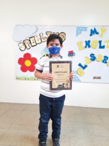 Ganadores Spelling bee - Primer y Segundo Ciclo